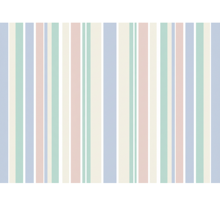 竖条纹墙纸浅色柔和条纹 (b0dpqxw7nl) - TenStickers