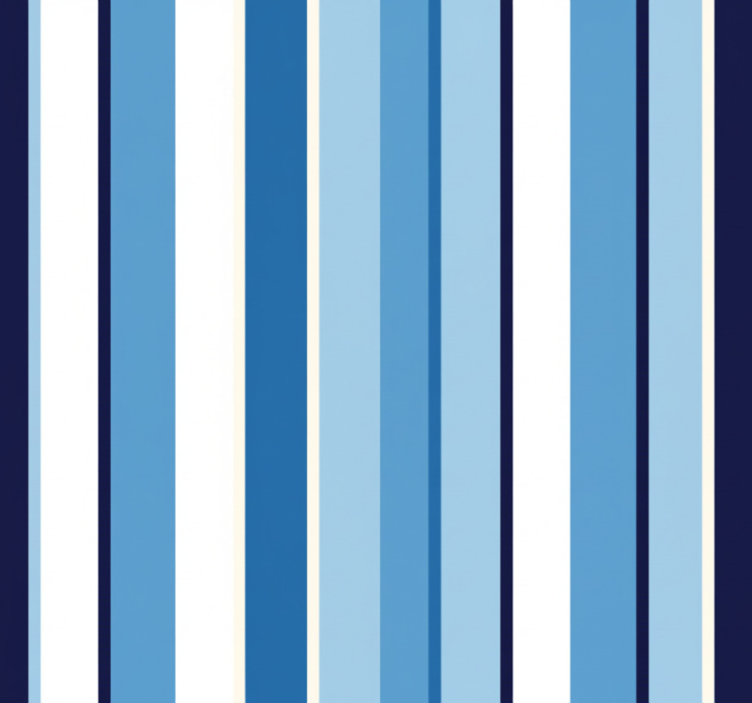 竖条纹墙纸深浅蓝色条纹 (b0dtq32z4t) - TenStickers