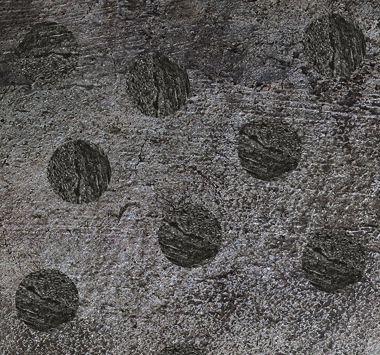 壁纸纹理 抽象的圆形图案 - TenStickers