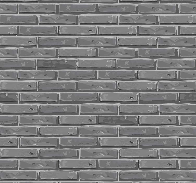 在影子砖壁纸 - TenStickers