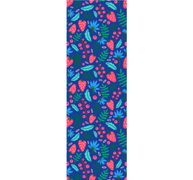 墙纸树叶 花卉植物图案 - TenStickers