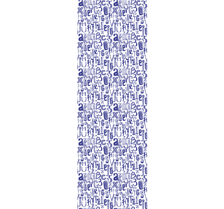 墙纸刻字 字母图案 - TenStickers