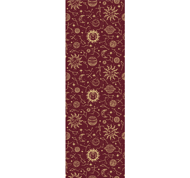 艺术墙纸 天体图案 - TenStickers