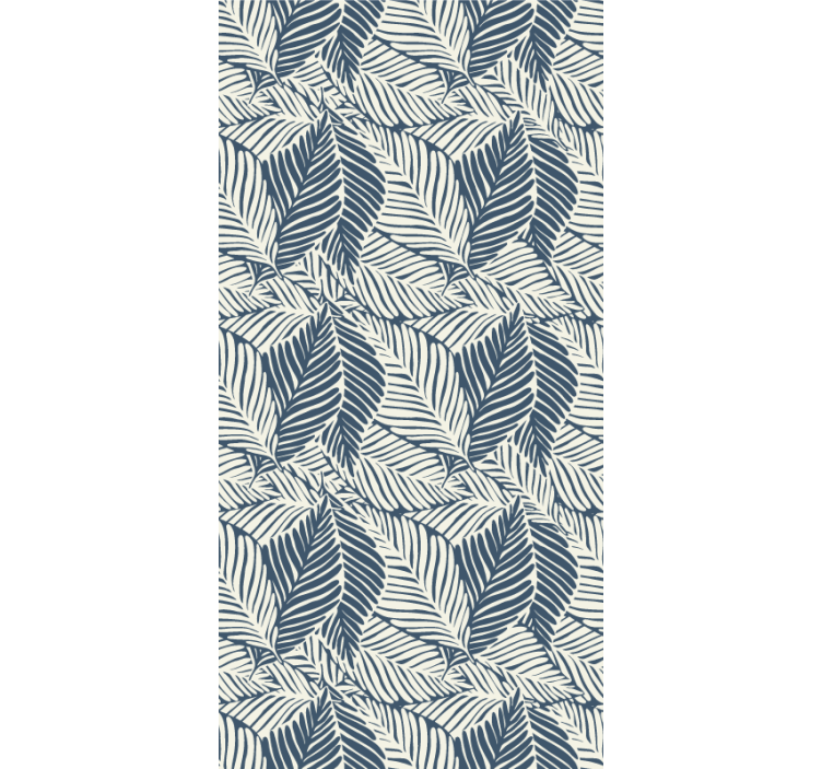 墙纸性能 树叶图案 - TenStickers