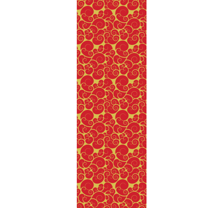 墙纸瓷砖 华丽的漩涡图案 - TenStickers