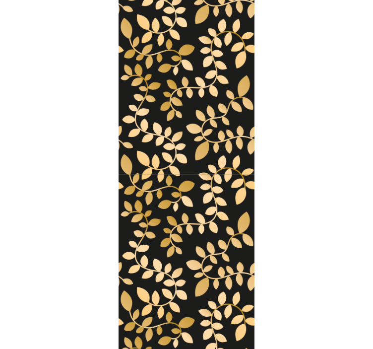 墙纸树叶 枝叶优雅 - TenStickers