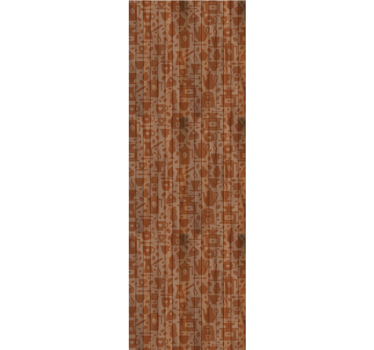 建筑墙纸 自助餐厅图案 - TenStickers