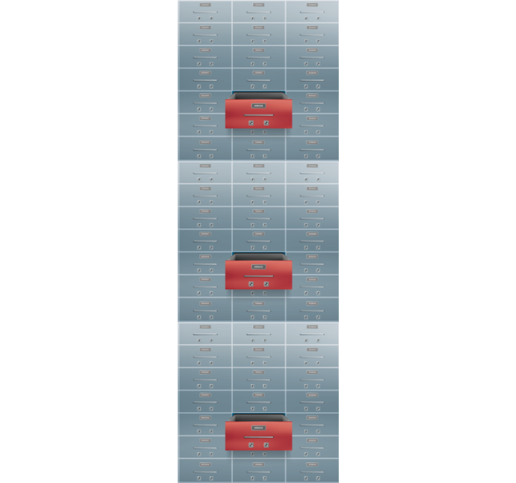 工业壁纸 工业储物柜 - TenStickers