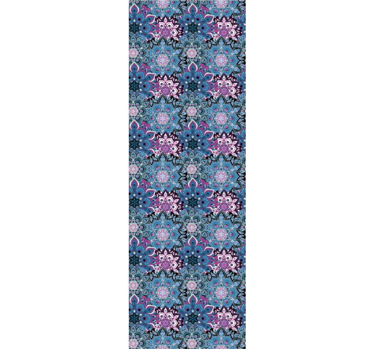 墙纸装饰 曼陀罗图案细节 - TenStickers