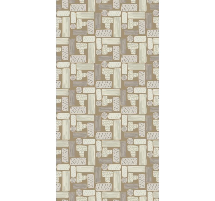 墙纸大理石 几何大理石 - TenStickers