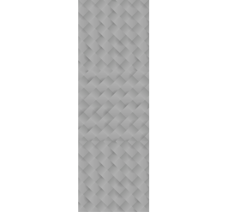 灰色墙纸 几何深度 - TenStickers