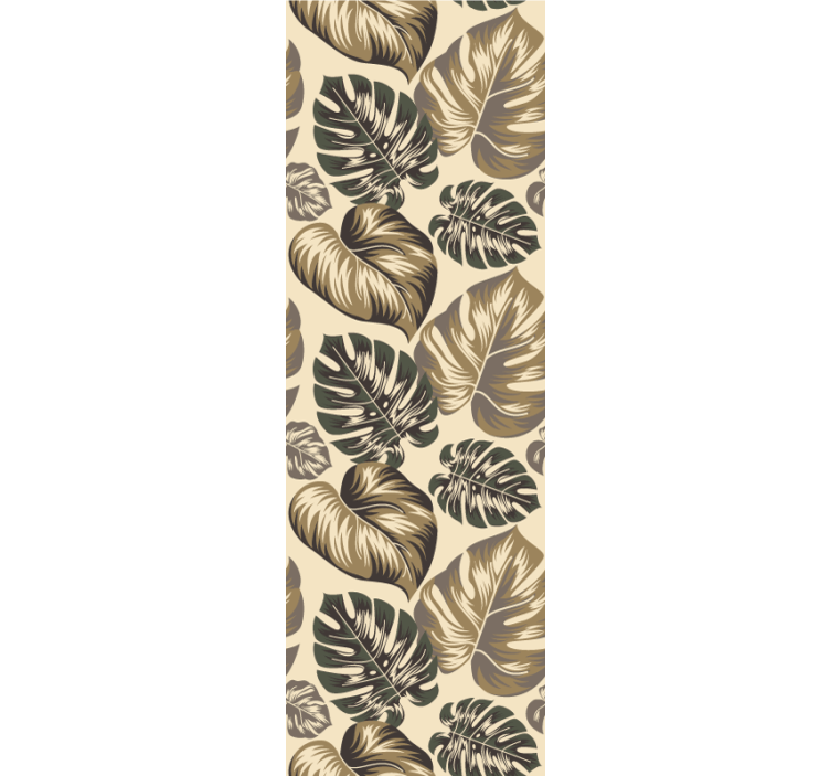 墙纸树叶 单色树叶 - TenStickers