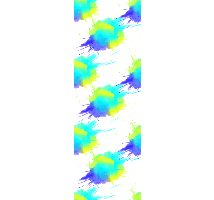 墙纸抽象 泼溅油漆图案 - TenStickers