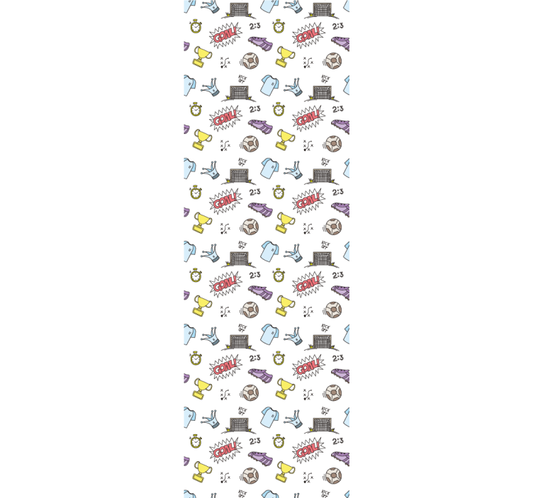 儿童壁纸 足球趣味主题 - TenStickers