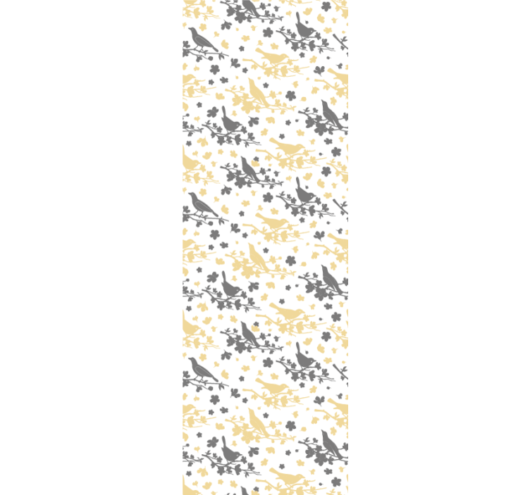 墙纸鸟类 鸟类剪影图案 - TenStickers