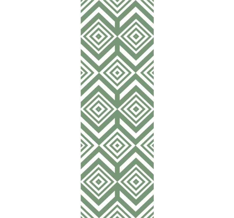 几何墙纸 几何钻石形状 - TenStickers