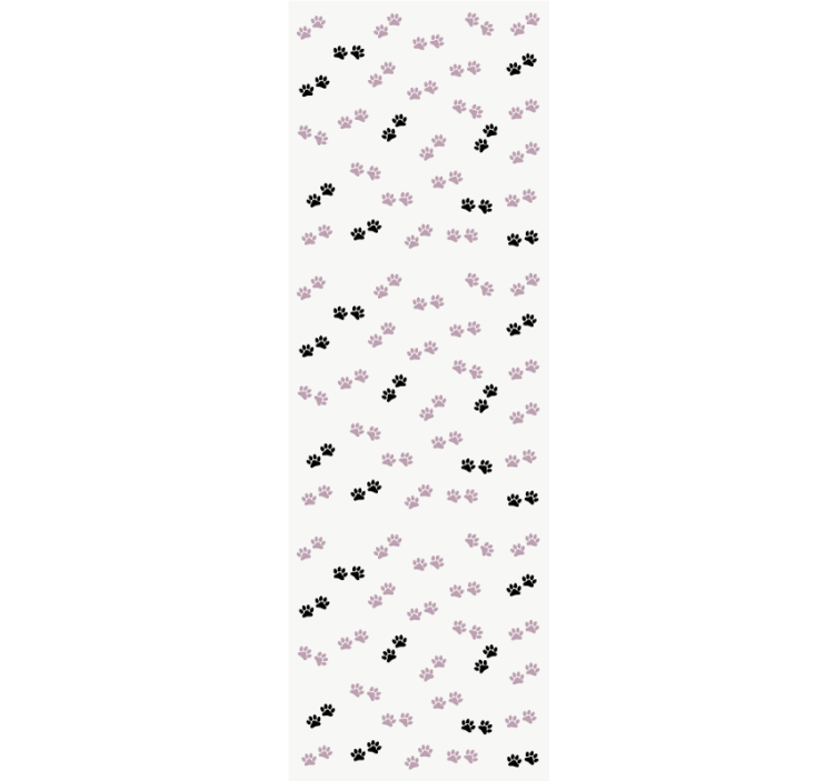 墙纸狗 爪印图案 - TenStickers