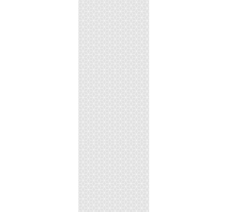 灰色平行四边形方形壁纸 - TenStickers