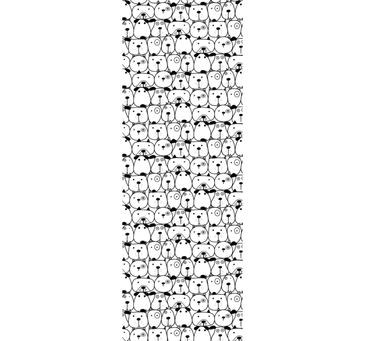 墙纸猫 素描猫科动物 - TenStickers