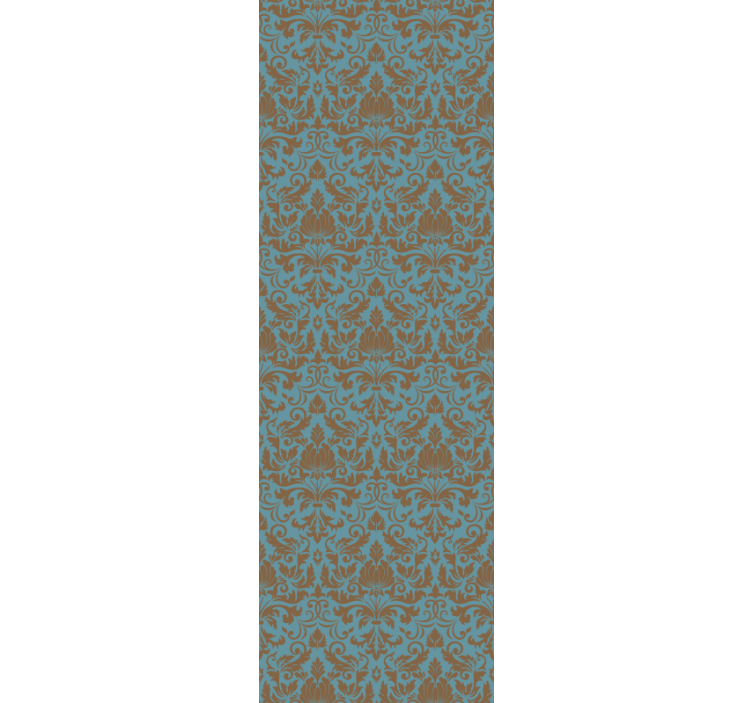 墙纸瓷砖 华丽的叶子图案 - TenStickers