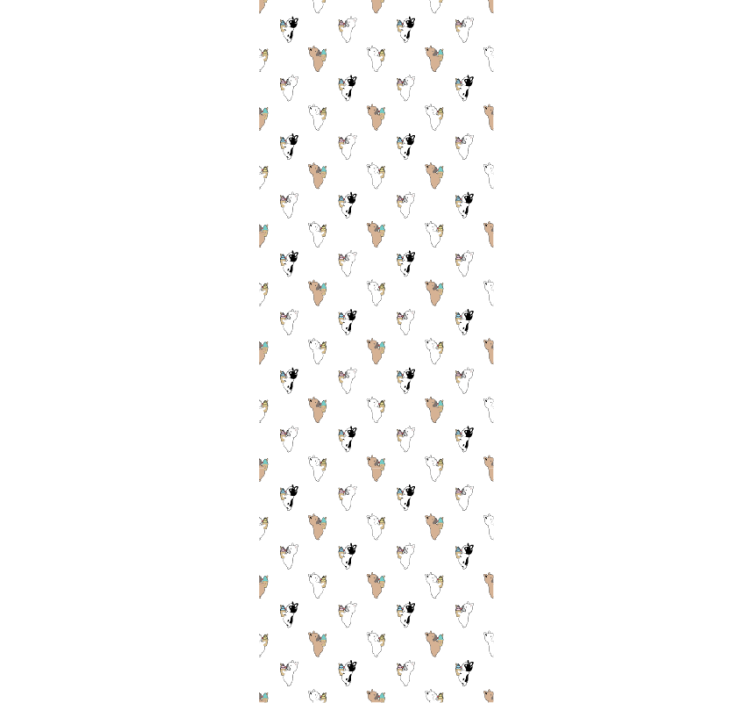 墙纸狗 犬的轮廓 - TenStickers