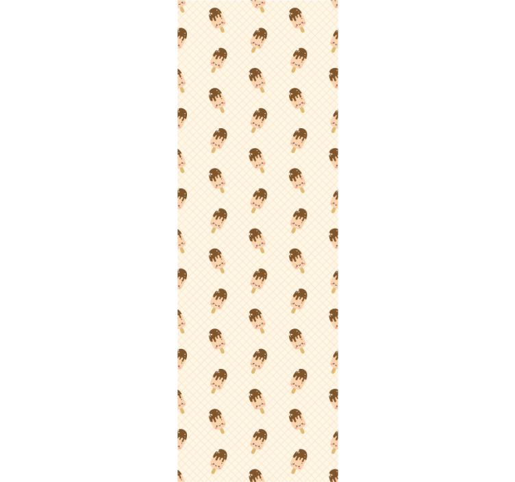 儿童壁纸 可爱的甜筒冰淇淋 - TenStickers