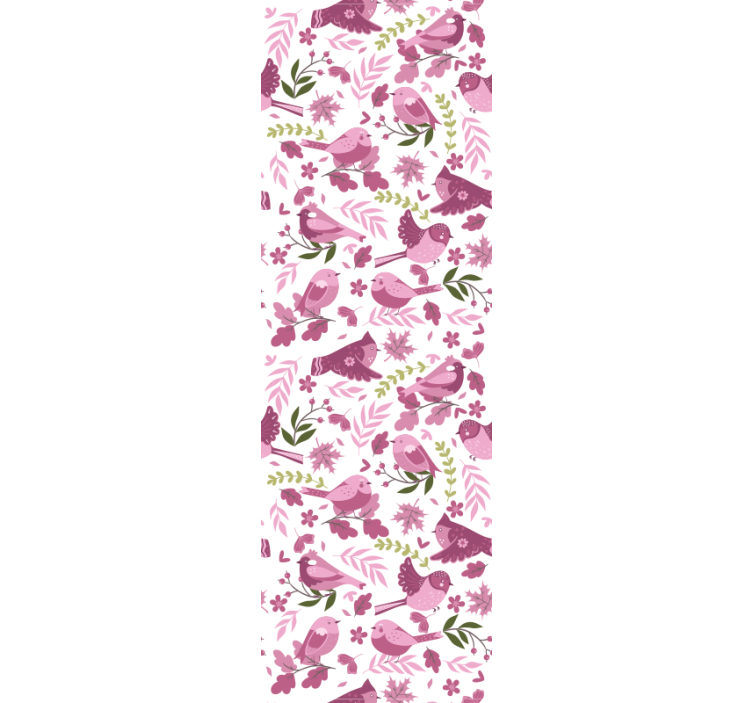 墙纸鸟类 鸟类插图 - TenStickers