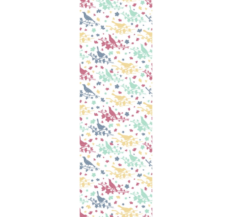 墙纸鸟类 鸟图案主题 - TenStickers