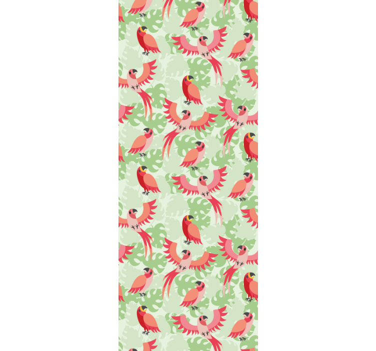 墙纸鸟类 鹦鹉图案 - TenStickers