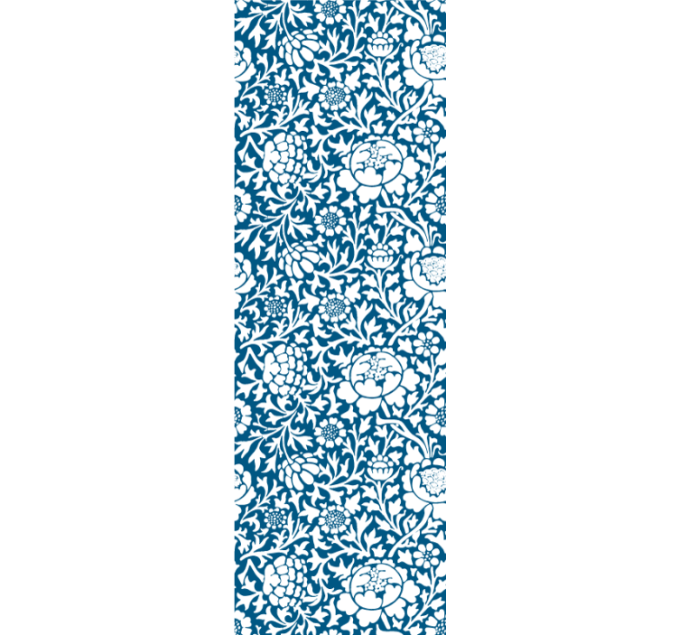 墙纸花卉 花卉优雅图案 - TenStickers