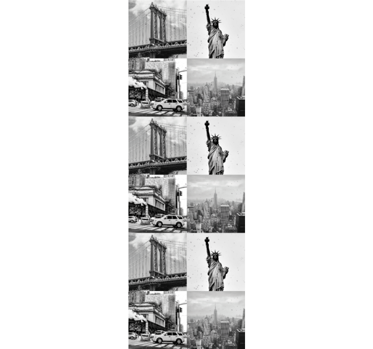 纽约壁纸 城市拼贴画 - TenStickers