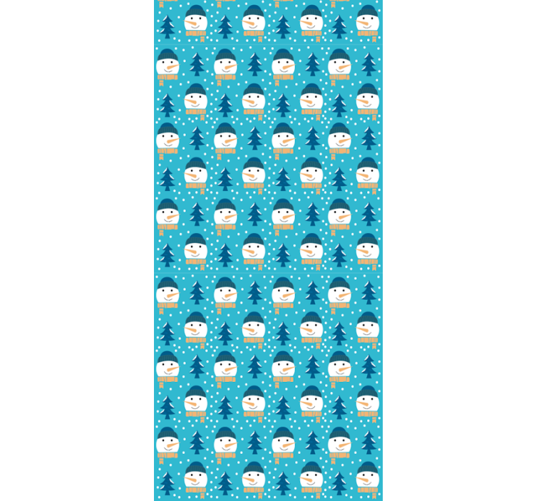 北欧风格墙纸 北欧雪景 - TenStickers