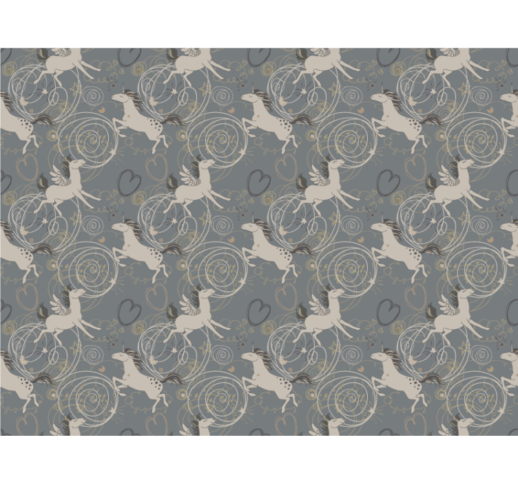 动物壁纸梦幻独角兽 - TenStickers