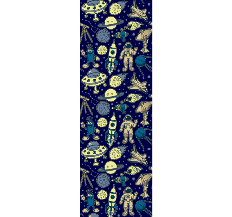 艺术墙纸 太空探索主题 - TenStickers