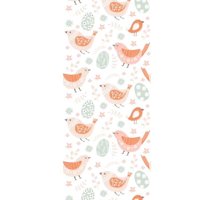 墙纸鸟类带你进入探险游乐时光 - TenStickers