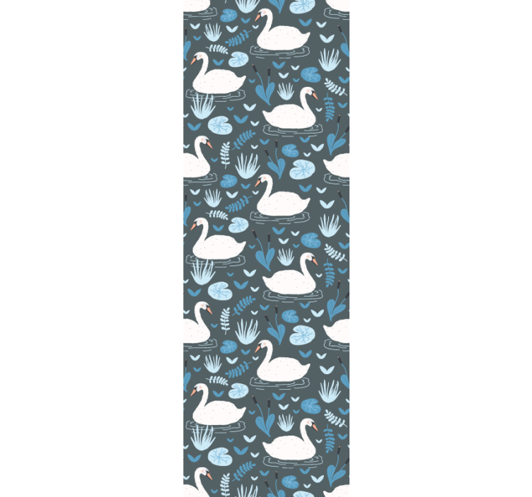 墙纸鸟类 天鹅湖主题 - TenStickers