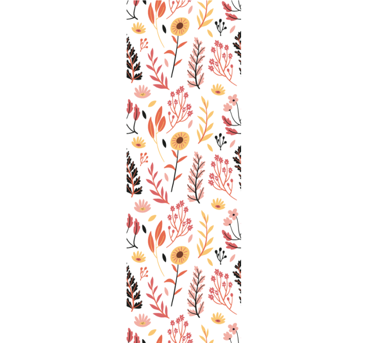 墙纸花卉 花卉植物设计 - TenStickers