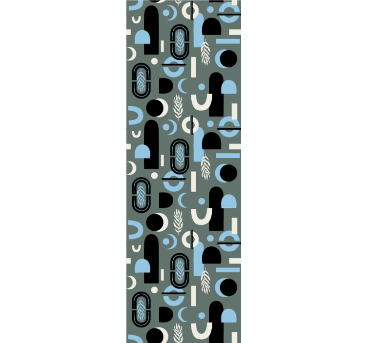 时尚墙纸 几何形状拼贴 - TenStickers