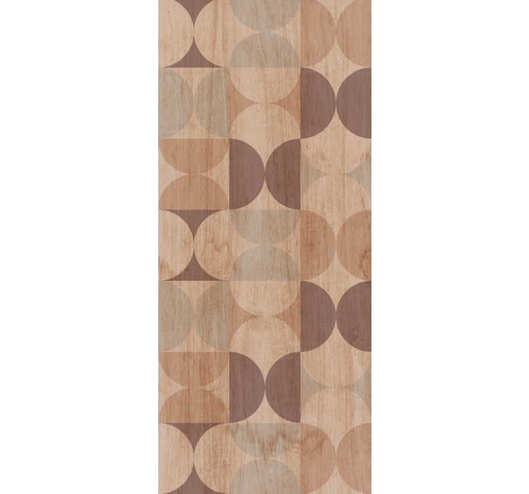 墙纸圆点 几何圆形图案 - TenStickers