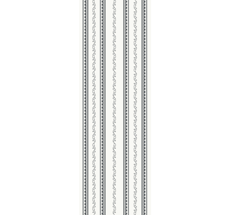 条纹墙纸 优雅的条纹图案 - TenStickers