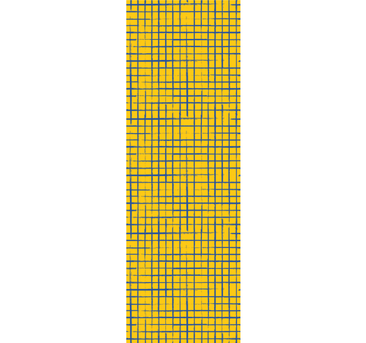 几何墙纸网格图案设计 - TenStickers