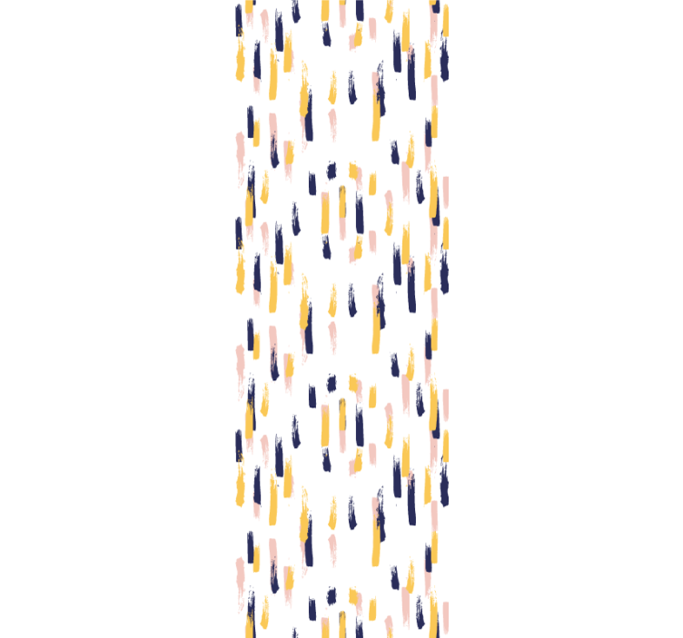 墙纸抽象垂直绘画图案 - TenStickers