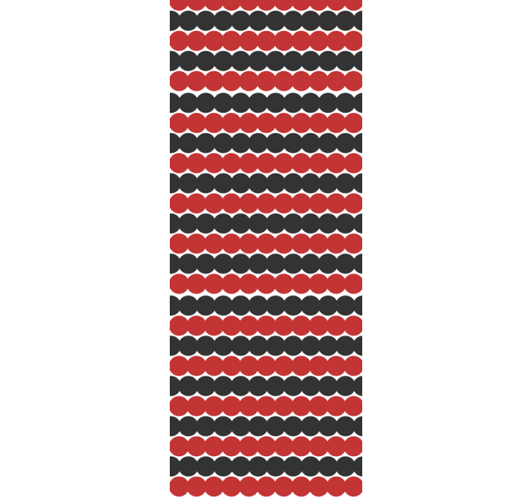 几何墙纸 几何扇贝 - TenStickers