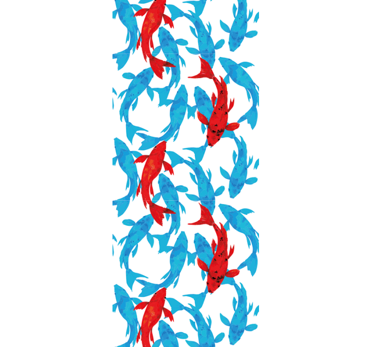 墙纸鱼 水上舞蹈 - TenStickers