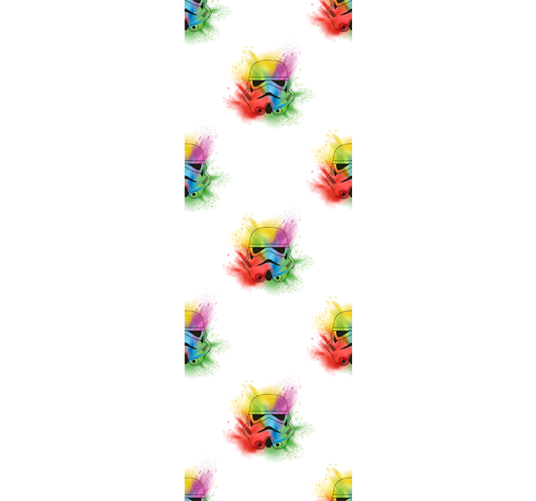 艺术墙纸 彩色甲虫插画 - TenStickers