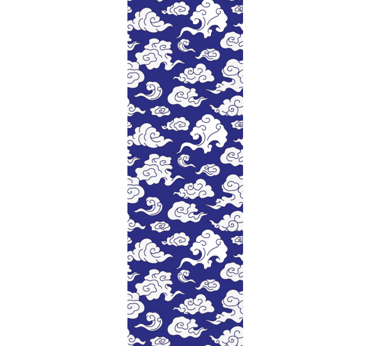 纽约壁纸 多云图案 - TenStickers