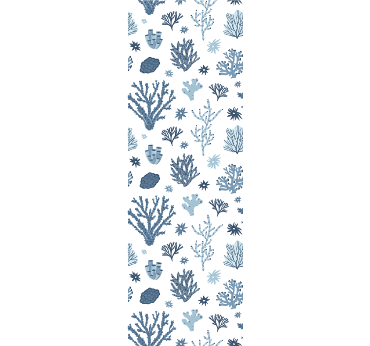 墙纸性能 海洋植物形态 - TenStickers