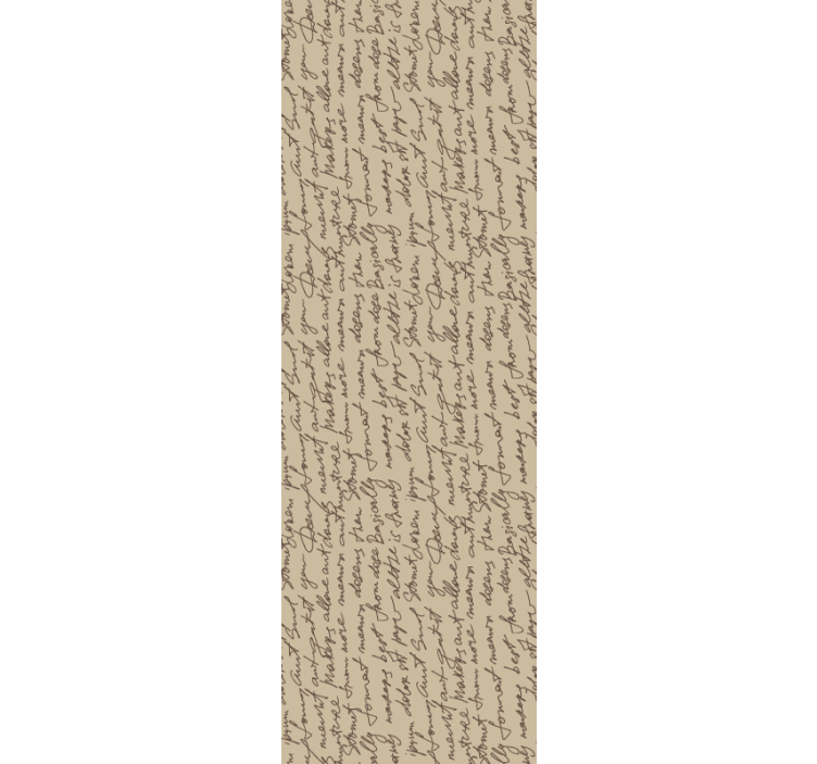 墙纸刻字优雅手写字体 - TenStickers