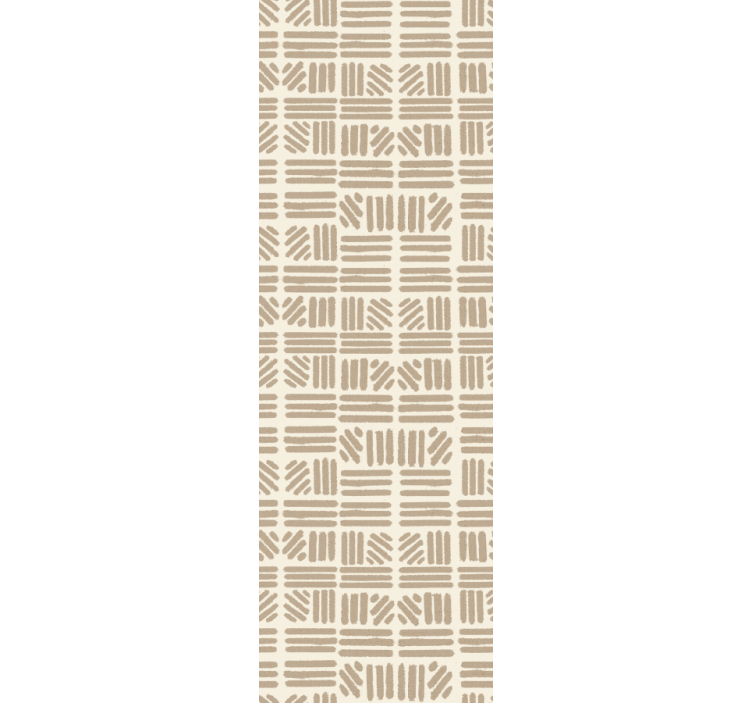 时尚墙纸几何线条图案 - TenStickers