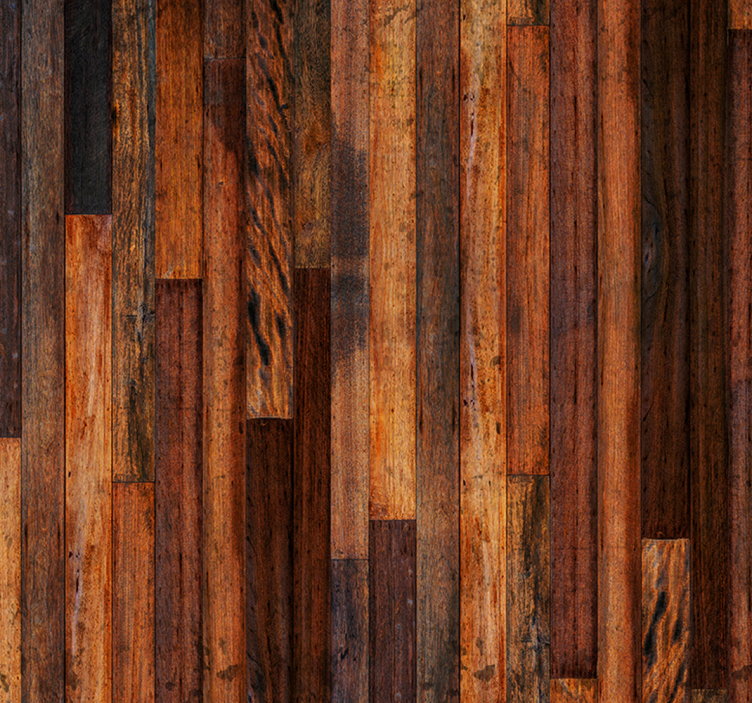 墙纸木质 质朴的木板 - TenStickers